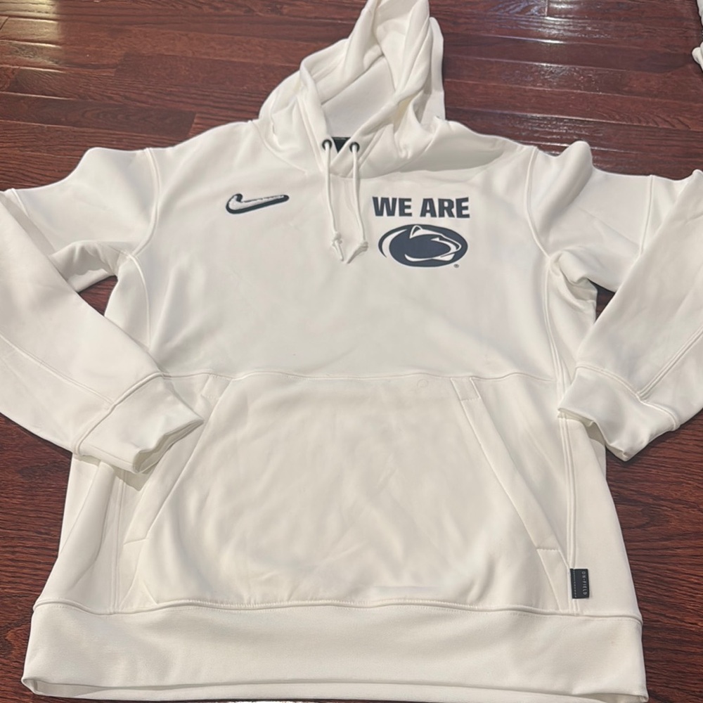 Nike Penn State White Men's Hoodie with Logo